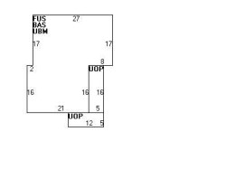 191 Derby St, Newton MA 02465-1526 floor plan