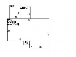 136 Cynthia Rd, Newton MA 02459-2864 floor plan