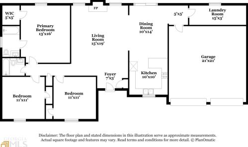 6269 Cathedral Ln, Lithonia GA  30038-4221 exterior