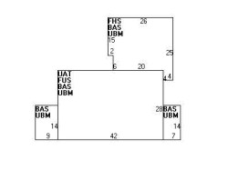 272 Waltham St, Newton MA 02465-1721 floor plan
