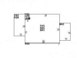 147 Randlett Park, Newton MA 02465-1743 floor plan