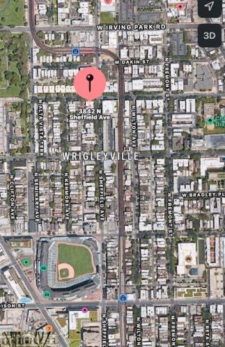 3842 Sheffield Ave, Chicago IL  60613-2918 exterior