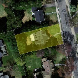 46 Ferncroft Rd, Newton MA 02468-1214 aerial view