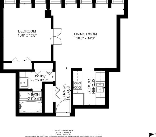 100 Walton St, Chicago IL  60611-1448 exterior