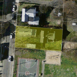 38 Jasset St, Newton MA 02458-1003 aerial view