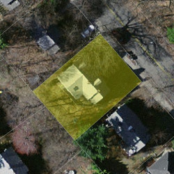 221 Cypress St, Newton MA 02459-2226 aerial view