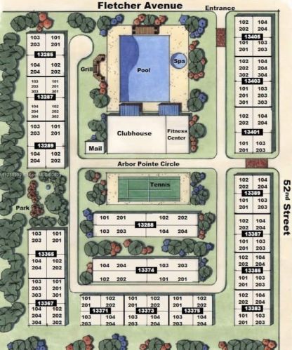 13389 Arbor Pointe Cir, Tampa FL  33617-1152 exterior