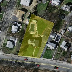 363 Crafts St, Newton MA 02460-1116 aerial view