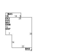 63 Clinton Pl, Newton MA 02459-1117 floor plan
