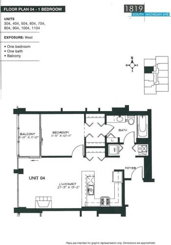 1819 Michigan Ave, Chicago IL  60616-4638 exterior