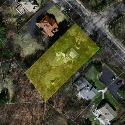 191 Valentine St, Newton MA 02465-3029 aerial view