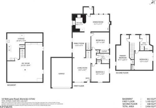 54 Nishuane Rd, Montclair NJ  07042-2425 exterior