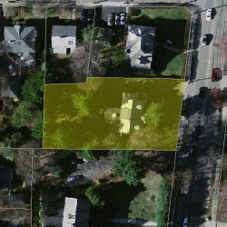 971 Centre St, Newton MA  02459-1267 aerial view