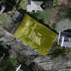 20 Glen Rd, Newton MA 02459-2323 aerial view