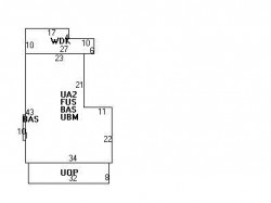 24 Madison Ave, Newton MA 02460-1905 floor plan