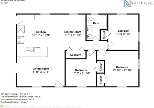 3823 Crosby Dr, Atlanta GA 30331-3432 exterior