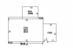 4 Hunnewell Ave, Newton MA  02458-2215 floor plan