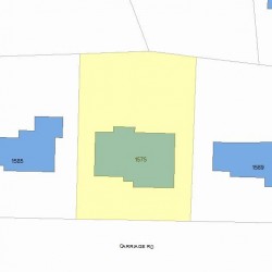 1575 Commonwealth Ave, Newton MA 02465-2800 plot plan
