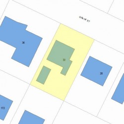 30 Grant St, Newton MA 02465-1509 plot plan