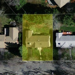 63 Clifton Rd, Newton MA 02459-3111 aerial view