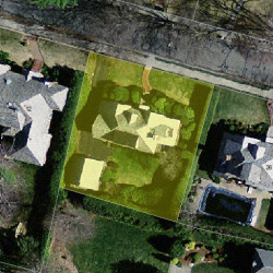 20 Kenilworth St, Newton MA  02458-2706 aerial view