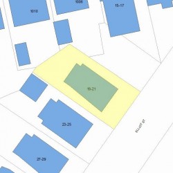19 Elliot St, Newton MA 02461-1604 plot plan