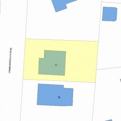 10 Commonwealth Park, Newton MA 02459-1006 plot plan