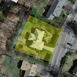 190 Brookline St, Newton MA 02459-2803 aerial view