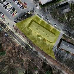 70 Wyman St, Newton MA 02468-1525 aerial view