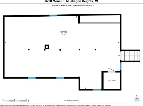 3200 Mona St, Meskegon MI 49444-2746 exterior