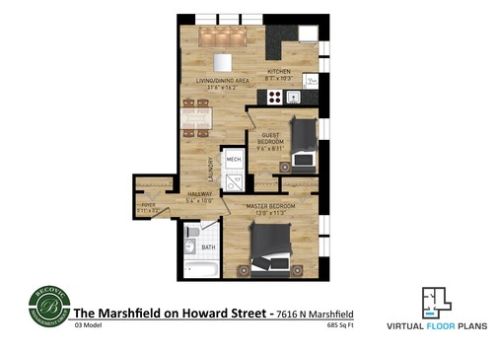 7616 Marshfield Ave, Chicago IL  60626-1120 exterior