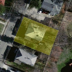 10 Crosby Rd, Boston MA 02467-1172 aerial view