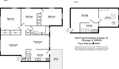 6447 Kedzie Ave, Chicago IL  60645-4107 exterior