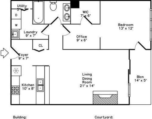 1151 Washington Blvd, Chicago IL  60607-2002 exterior