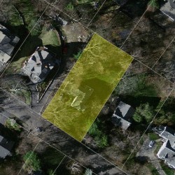 25 Bellevue St, Newton MA 02458-1918 aerial view