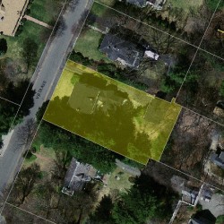 38 Vista Ave, Newton MA  02466-2811 aerial view