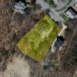 399 Central St, Newton MA 02466-2232 aerial view