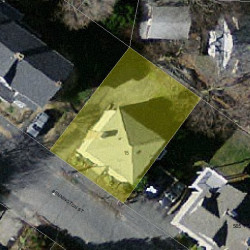 15 Bennington St, Newton MA 02458-1901 aerial view