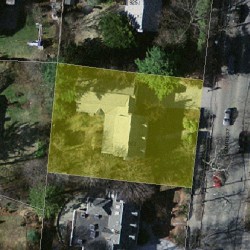 933 Centre St, Newton MA 02459-1235 aerial view