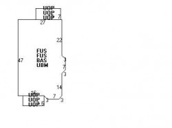 11 Carleton St, Newton MA 02458-1604 floor plan