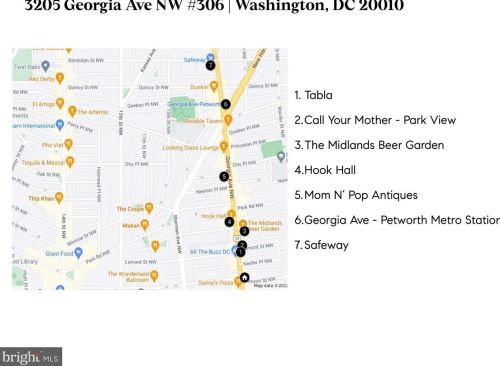 3205 Georgia Ave, Washington DC  20010-2510 exterior