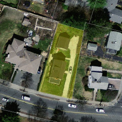 435 Crafts St, Newton MA  02465-1735 aerial view