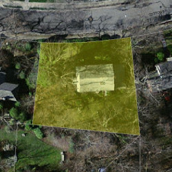 150 Cotton St, Newton MA  02458-2641 aerial view