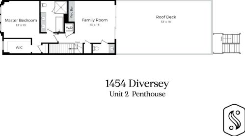 1454 Diversey Pkwy, Chicago IL  60614-1112 exterior
