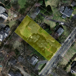 73 Grove St, Newton MA  02466-2316 aerial view