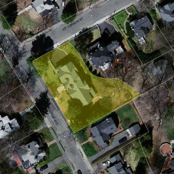 64 Hillside Ave, Newton MA 02465-2544 aerial view