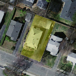 65 Charlemont St, Newton MA 02461-1909 aerial view