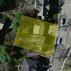 203 Country Club Rd, Newton MA 02459-3118 aerial view