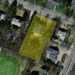 153 Aspen Ave, Newton MA 02466-3020 aerial view