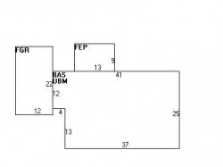 36 Wiswall Rd, Newton MA  02459-3511 floor plan